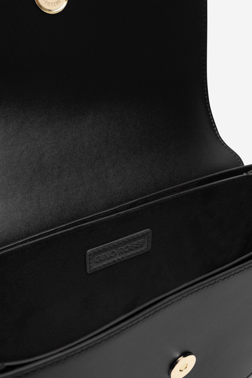 
                Gino Rossi - Mała skórzana torebka saddle - 5903419772917