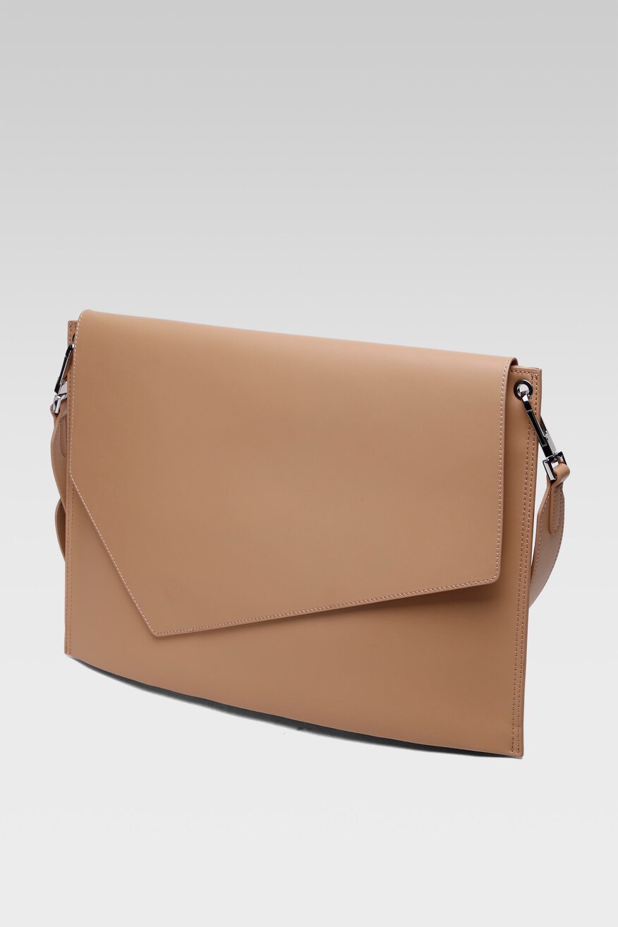 
                Gino Rossi - Torebka skórzana duża kopertówka - 5904248333928