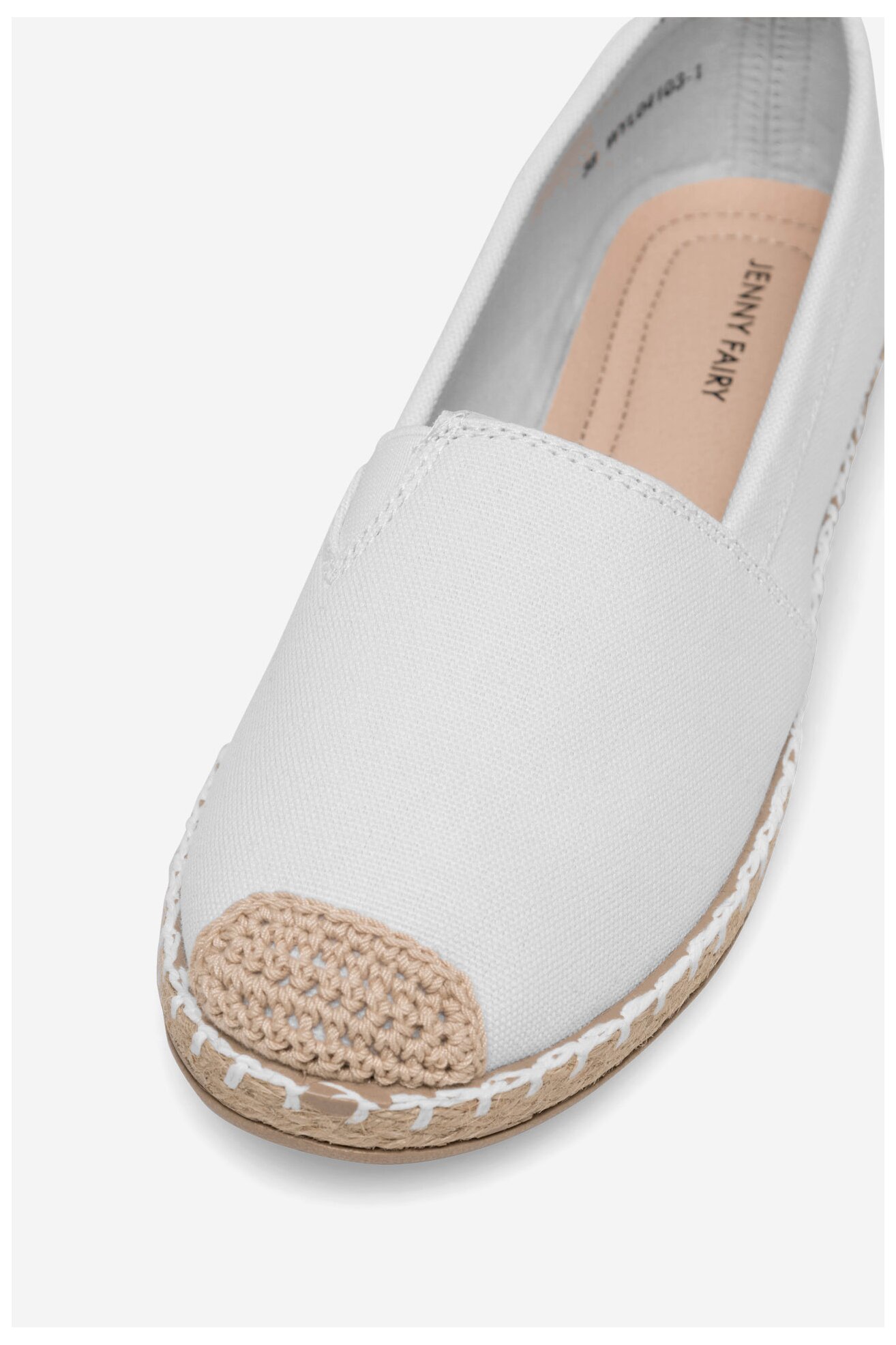 Espadryle Jenny Fairy WYL04103-1 Biały