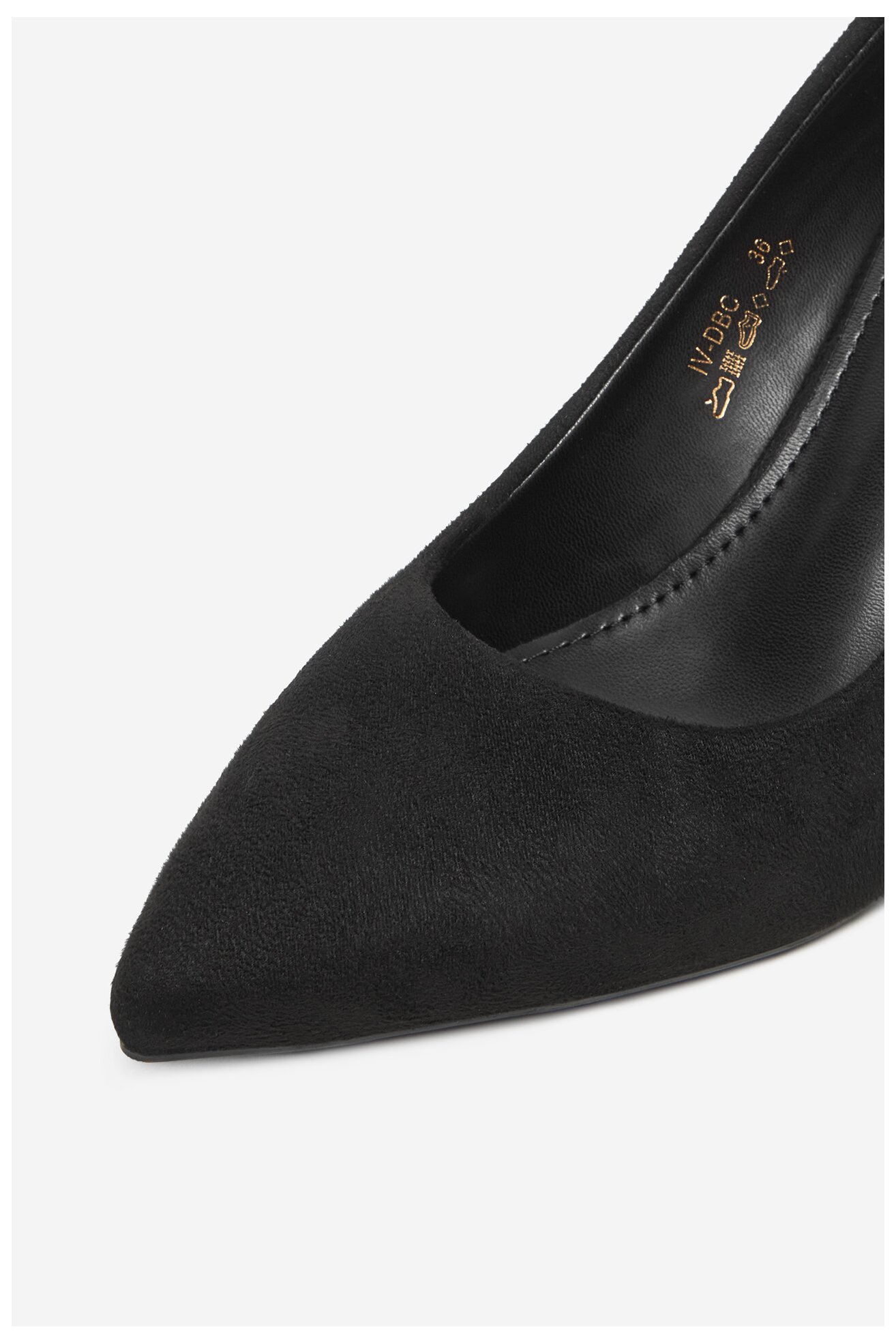 Lodičky DeeZee IV-DBC ČERNÁ