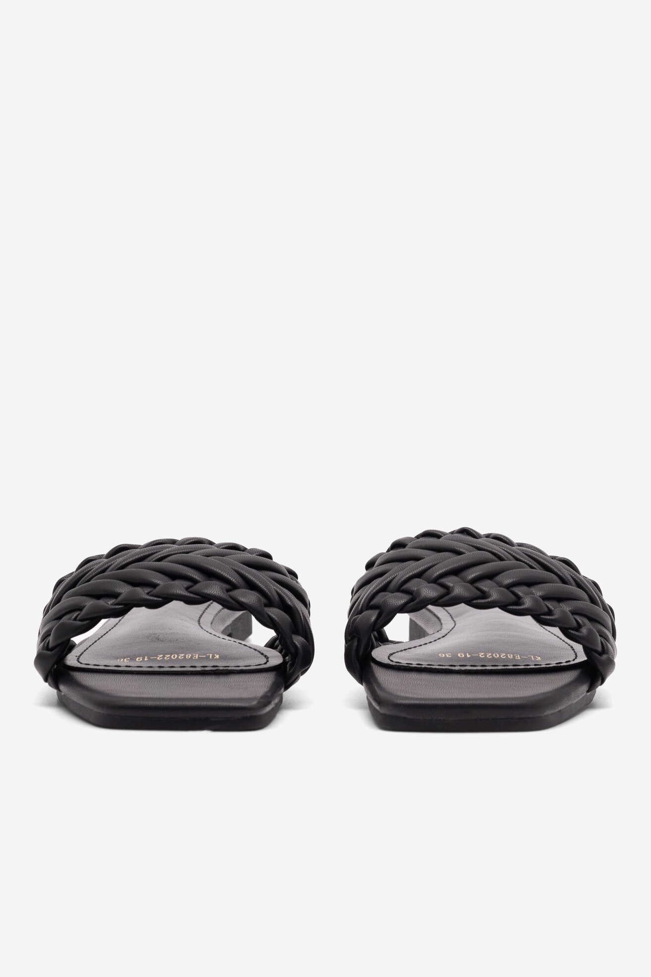 Шльопанець DeeZee DON'T STOP ME KL-E82022-19 ЧОРНИЙ