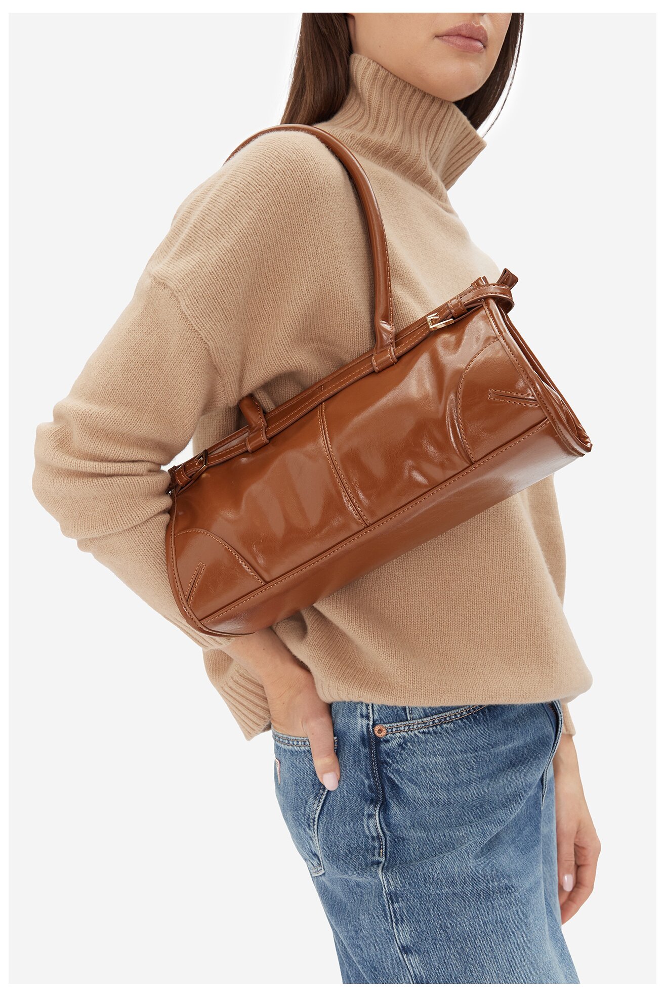 Geantă de mână Jenny C-JNY-M-001-08 CREM