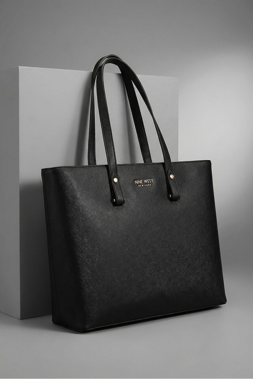 Дамска чанта NINE WEST ЧЕРЕН - 5906751349991