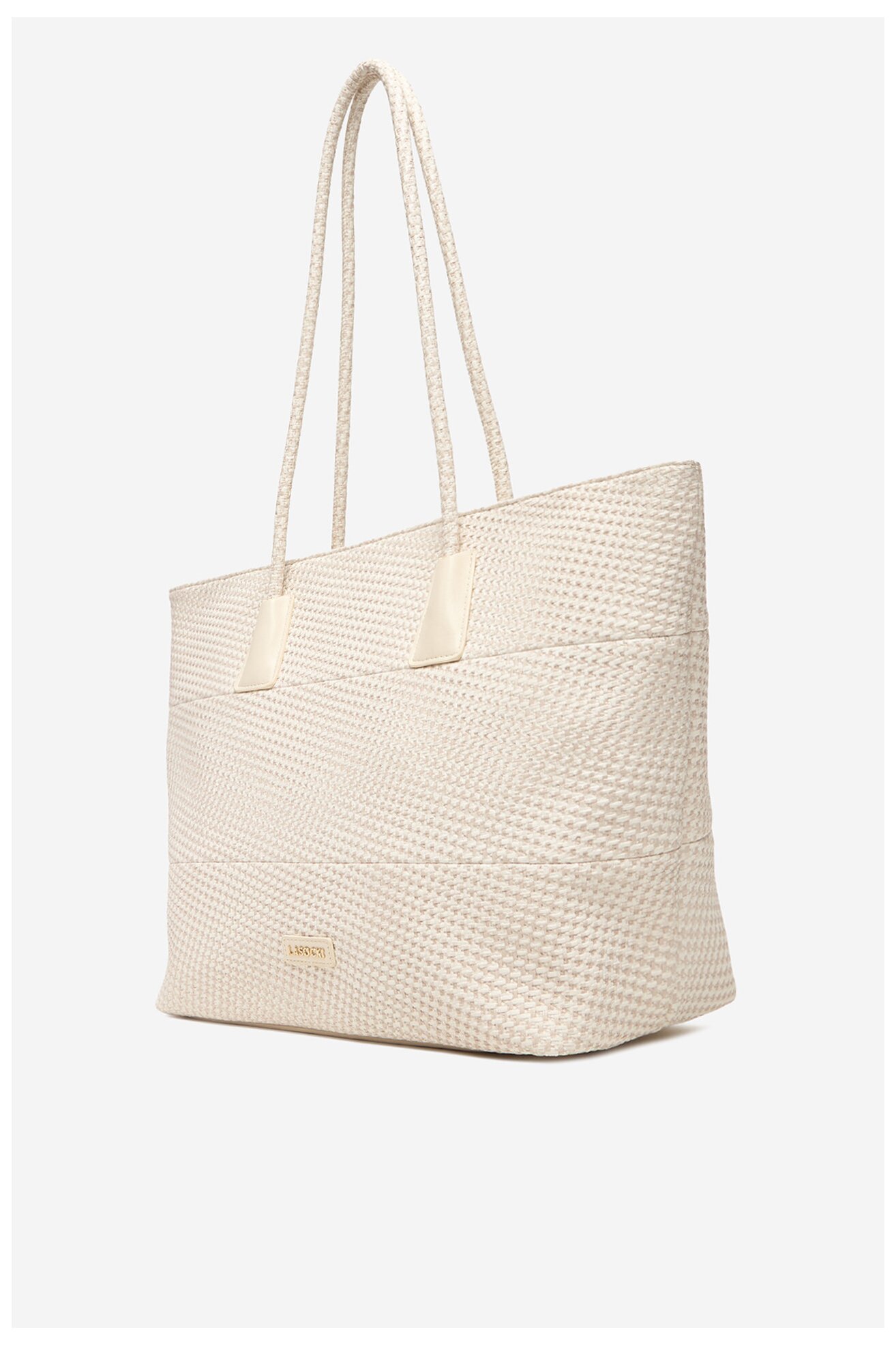 Дамска чанта Lasocki CEO-LSK-L-005-09 СЛОНОВА КОСТ