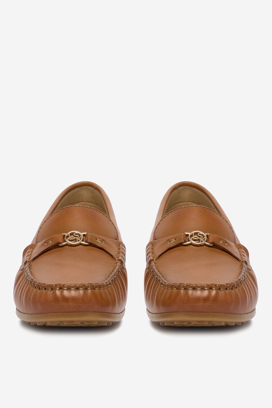 
                Lasocki - Mokasyny skórzane - 5906751842737