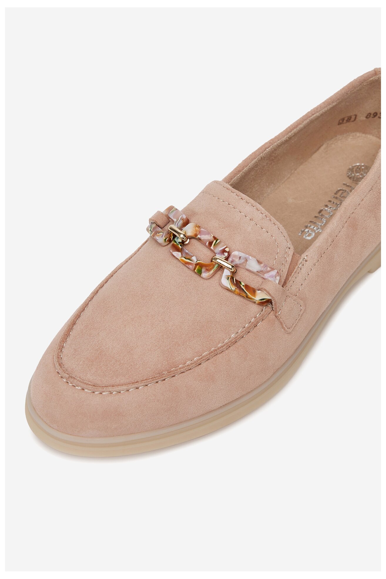 Mokasyn Remonte D2F00-31 Różowy jasny