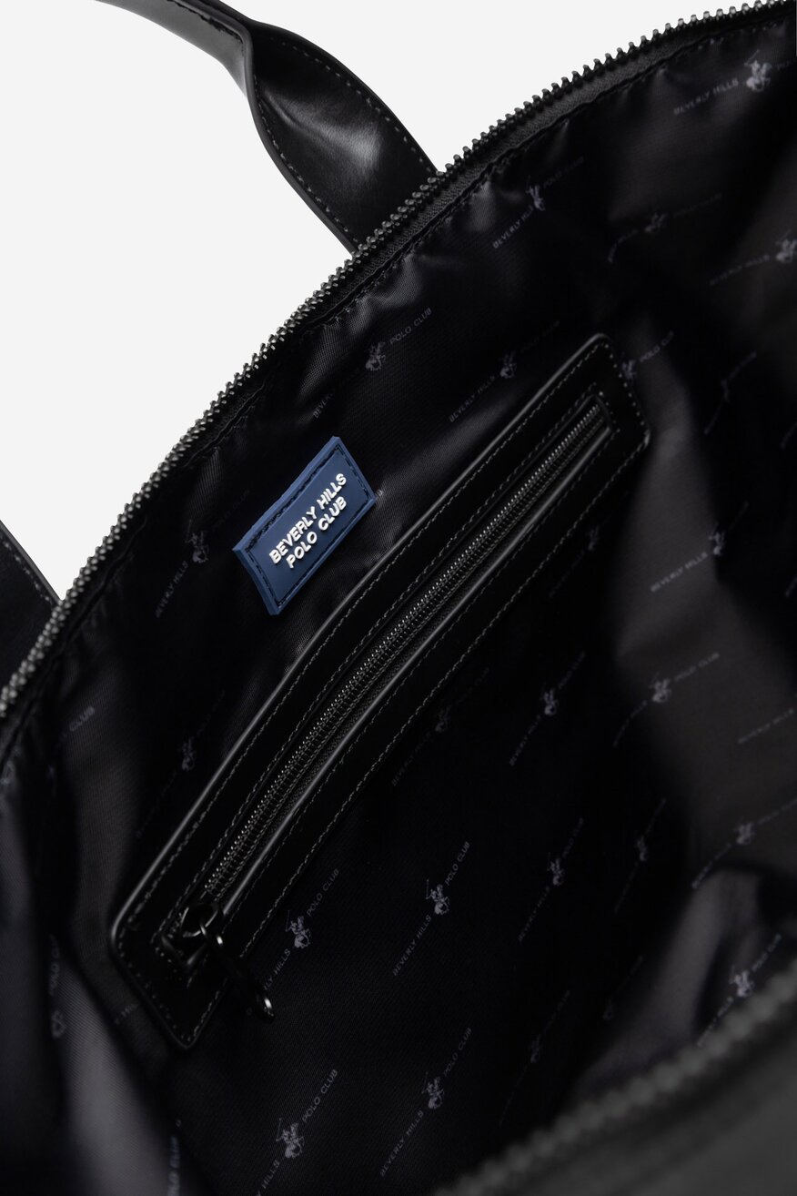 
                Мъжка чанта Beverly Hills Polo Club ЧЕРЕН - 5905588626091