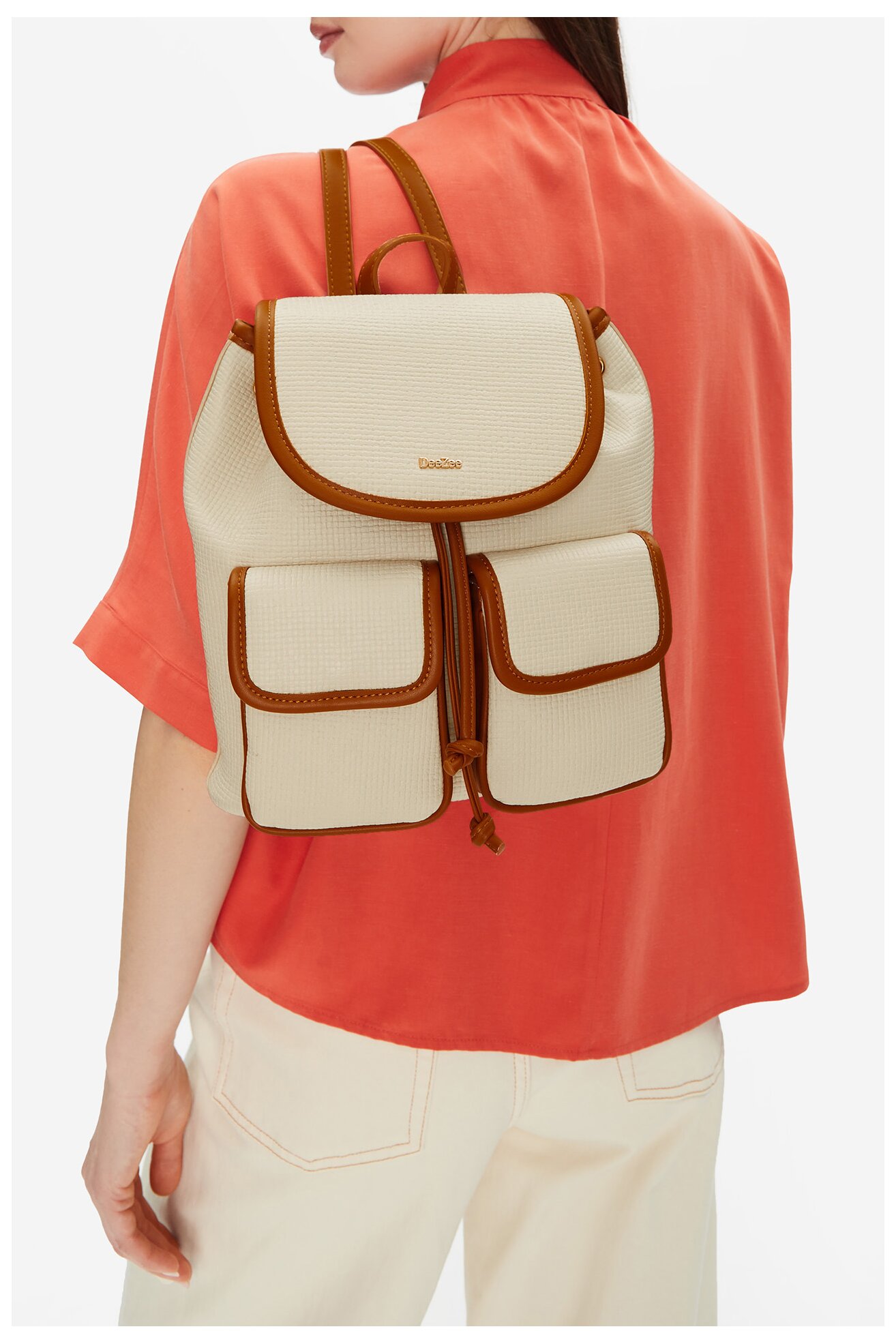 Plecak DeeZee LA482-1949 Beżowy