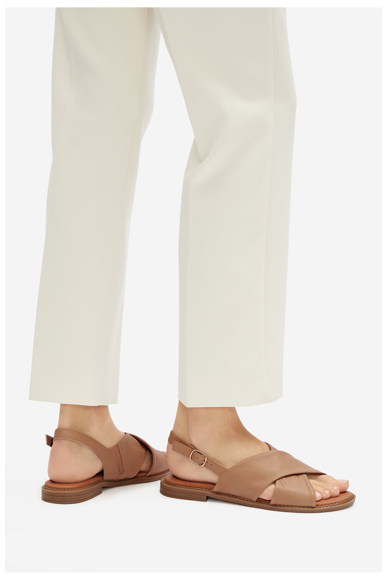 Сандали Lasocki CEO-EST-AFIONA-11 ТЪМНОБЕЖОВ