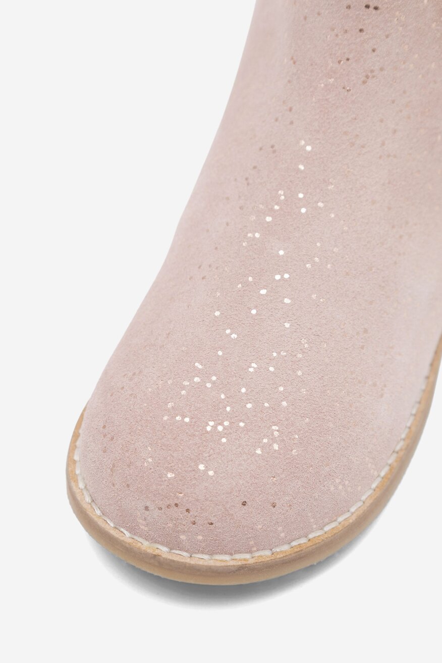 Lasocki Kids - Botki skórzane ocieplane - 5905588147244