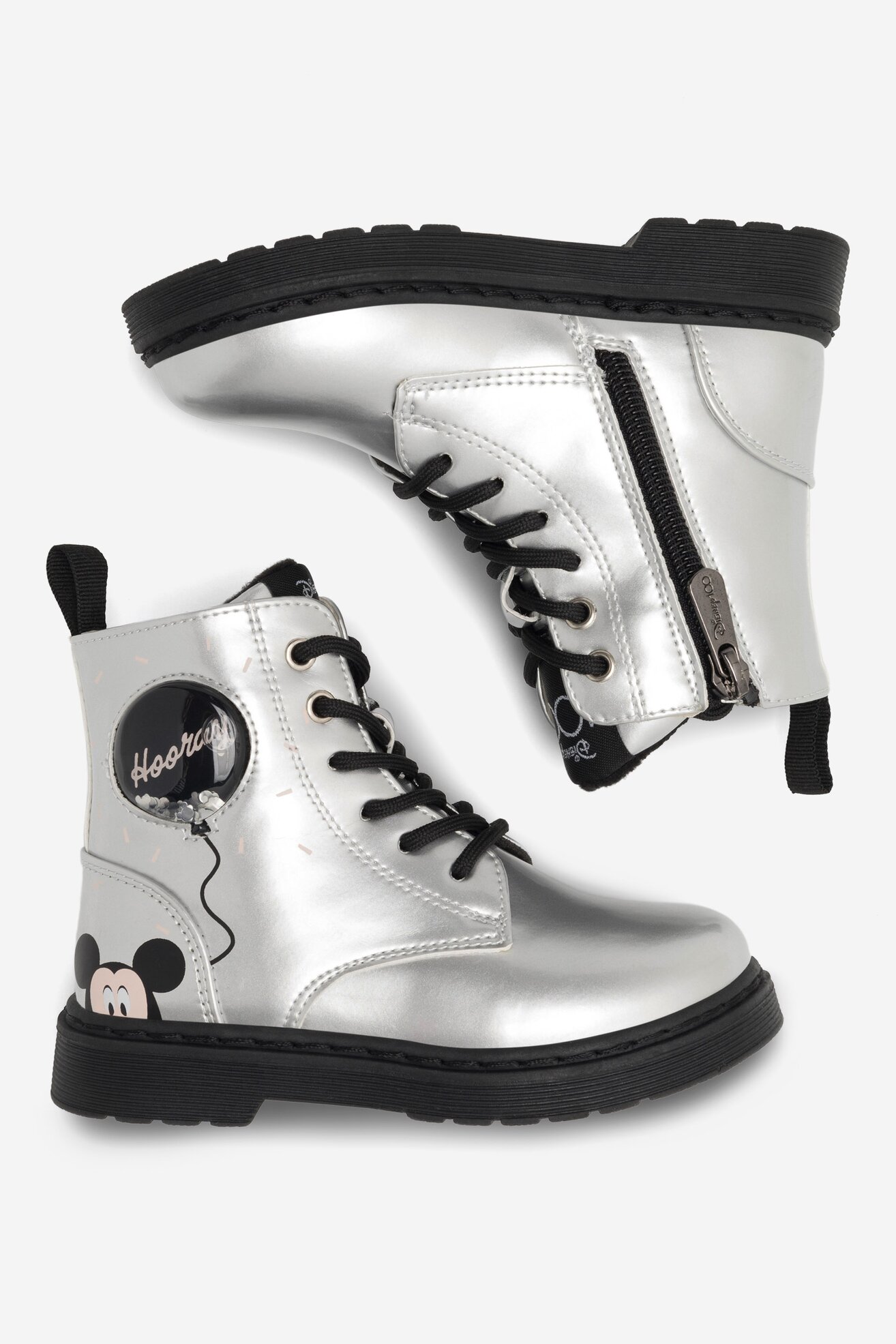Csizma DISNEY 100 AW23-213D100 EZÜST