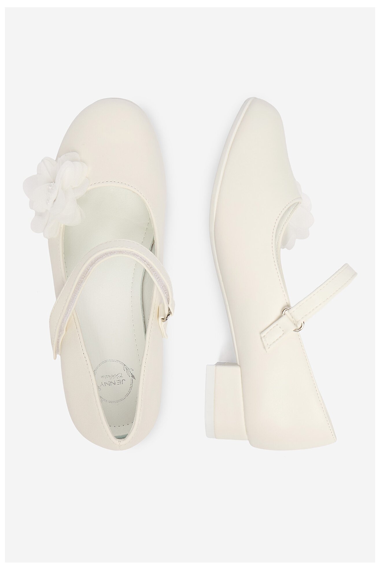 Baleriny Jenny CEO-CM230522-4A FEHÉR