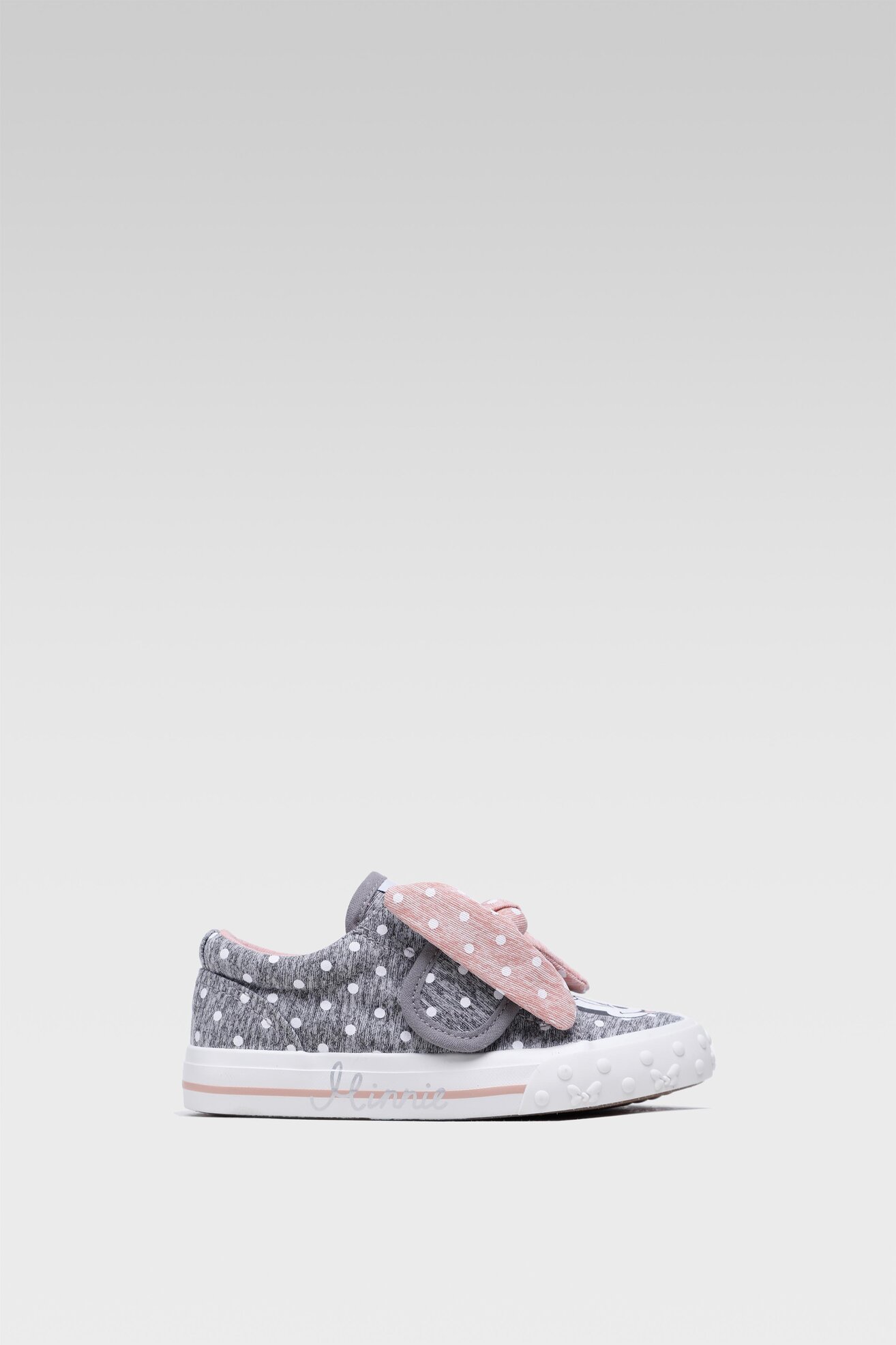 Trampki Minnie Mouse CF2291-116DSTC Szary