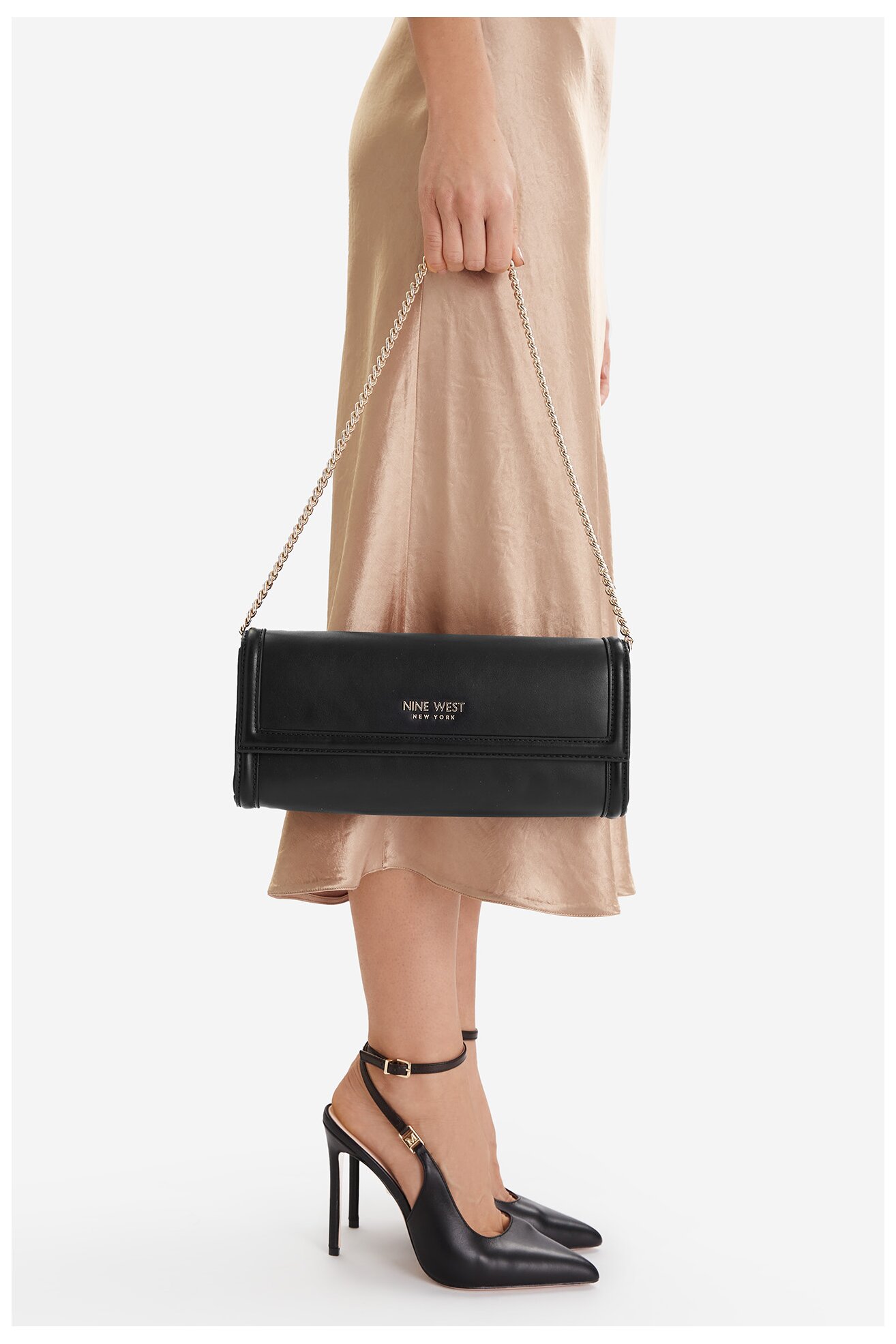 Сумка З Ремінцем NINE WEST EO-GREENE CHARM-LDA8374 ЧОРНИЙ