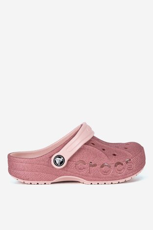 Шльопанець для басейну Crocs BAYA GLITTER CLOG KIDS 207015-6SR РОЖЕВИЙ