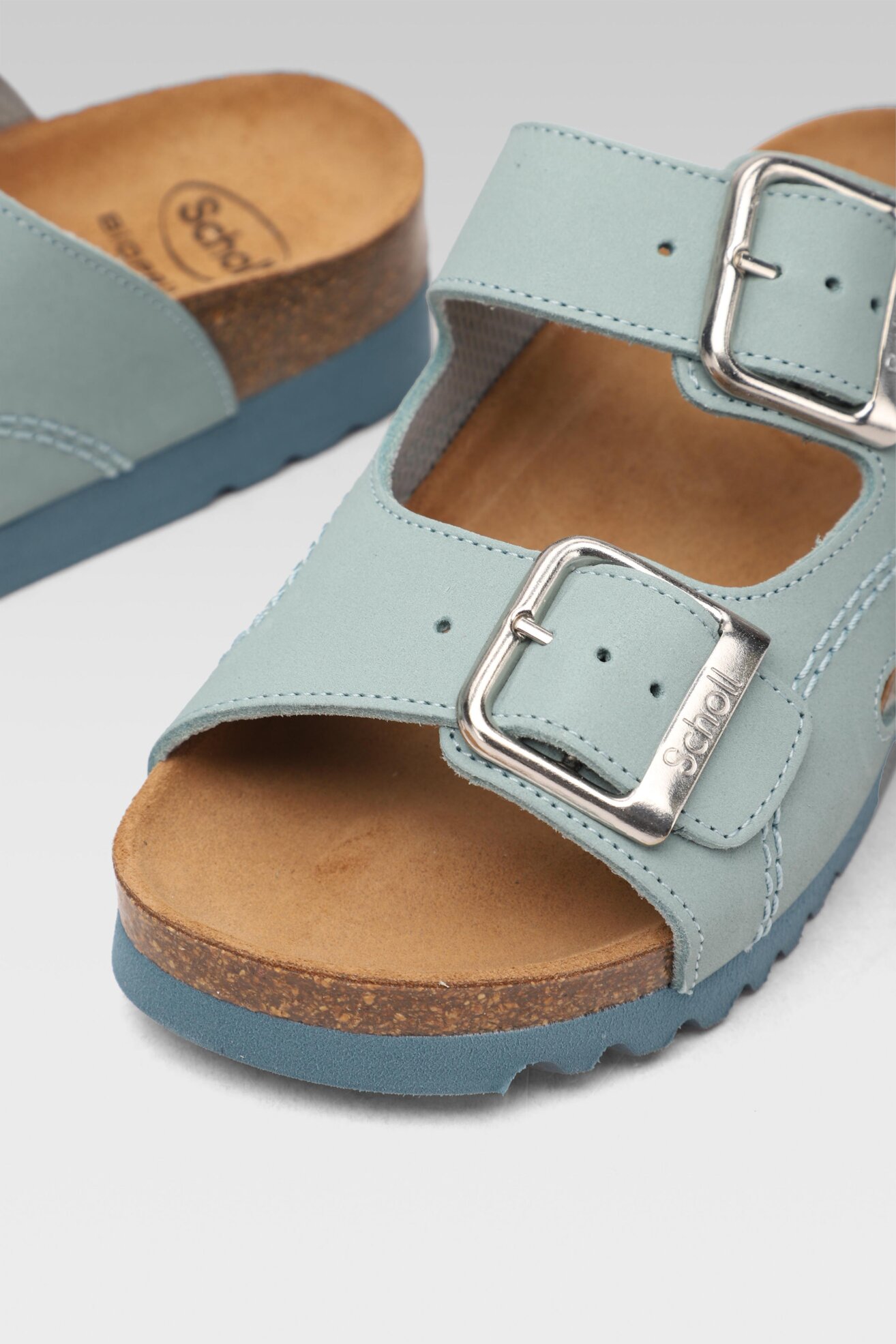 Klapki Scholl MF25257 MOLDAVA MED 1045 Niebieski