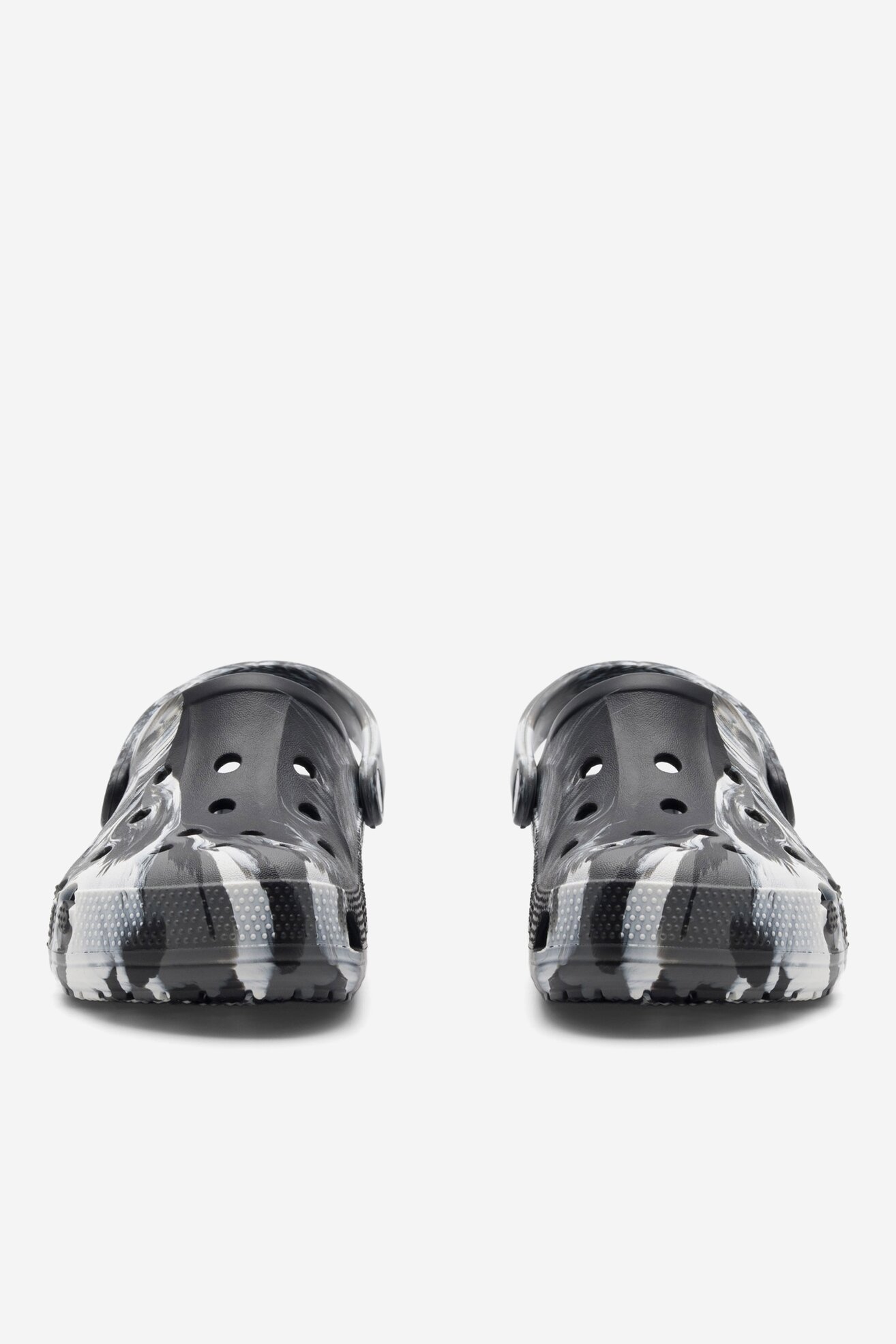 Șlapi pentru bazin Crocs C-BAYA MARBLED CLOG 206935-066 NEGRU