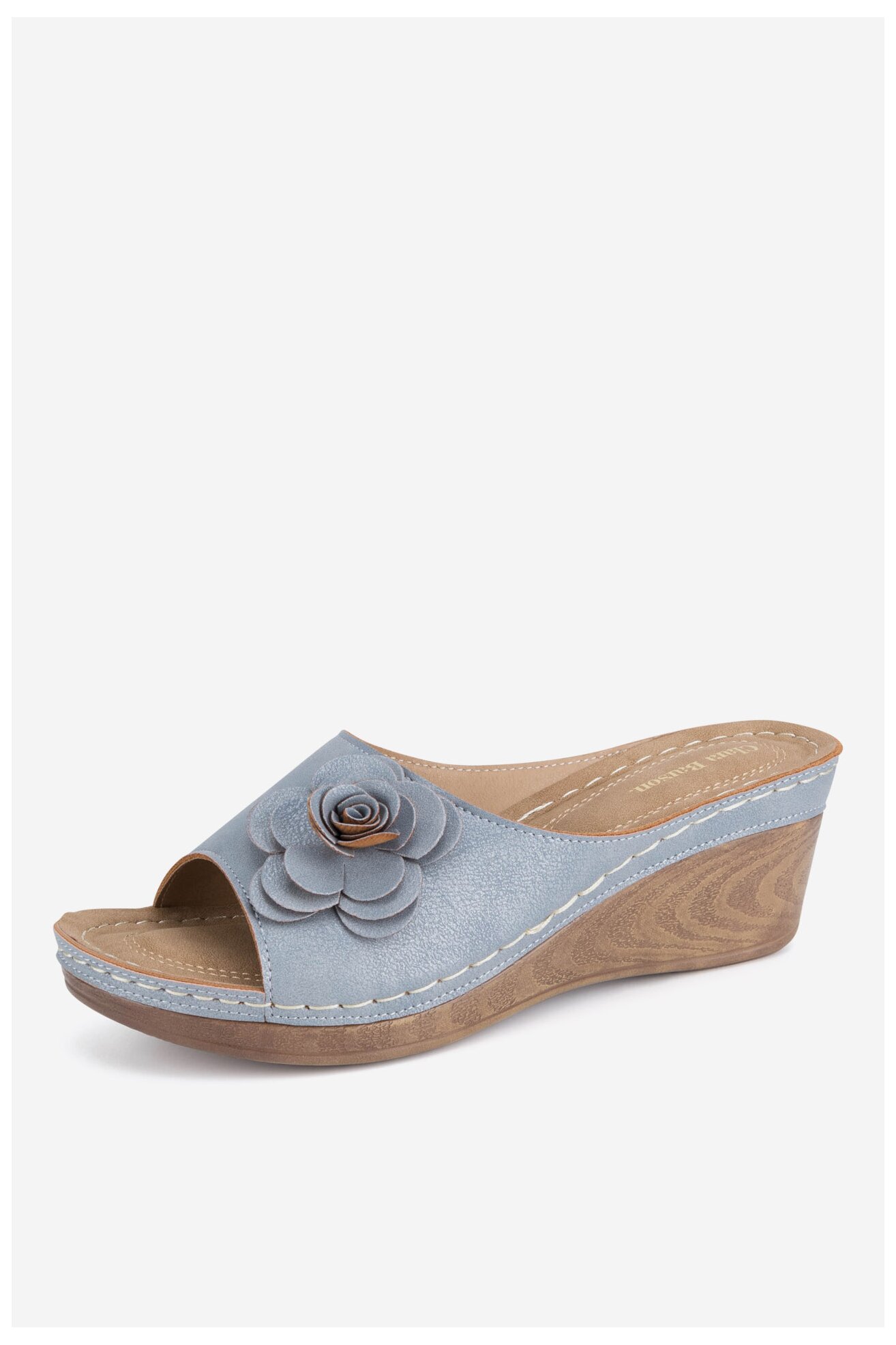 Klapki Clara Barson WYL05010-29 Niebieski