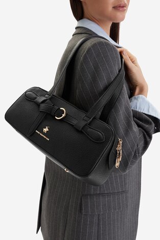 Сумка З Ремінцем Beverly Hills Polo Club CEO-BHPC-C-003-09 ЧОРНИЙ