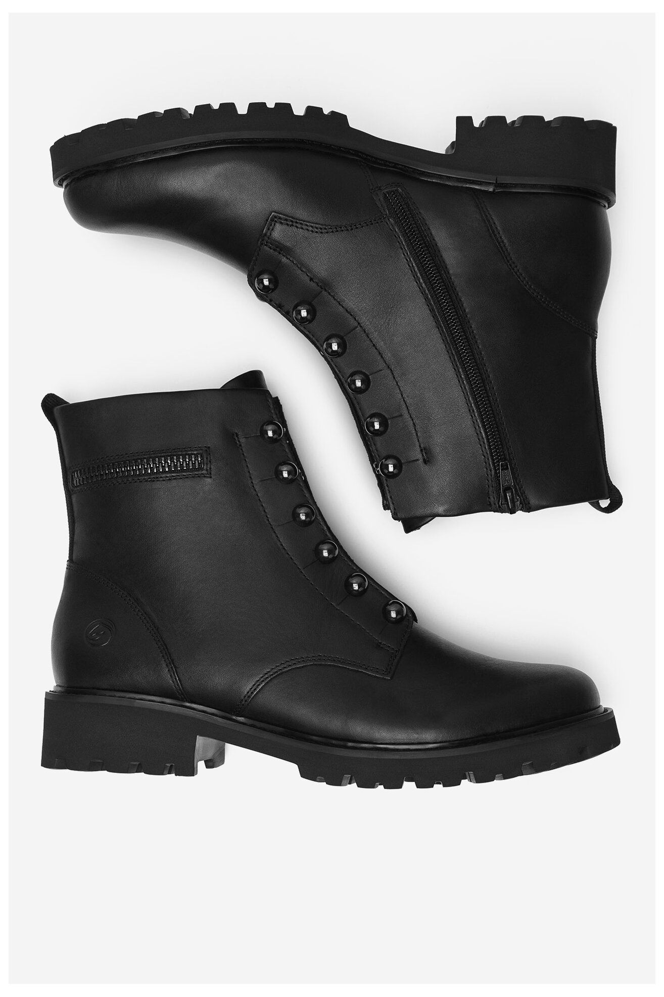 Trzewiki Remonte D8670-01 Czarny