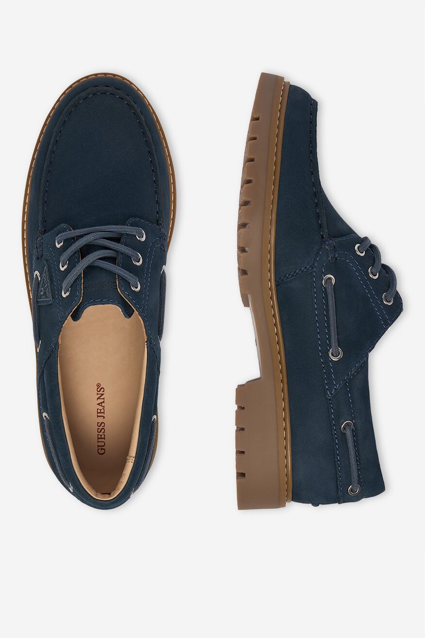 
                GUESS JEANS - Półbuty skórzane - 5907964017646