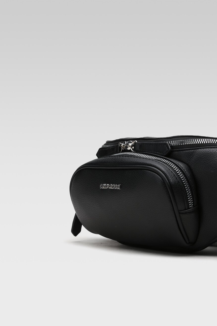 Gino Rossi - Saszetka nerka czarna - 5904862624815
