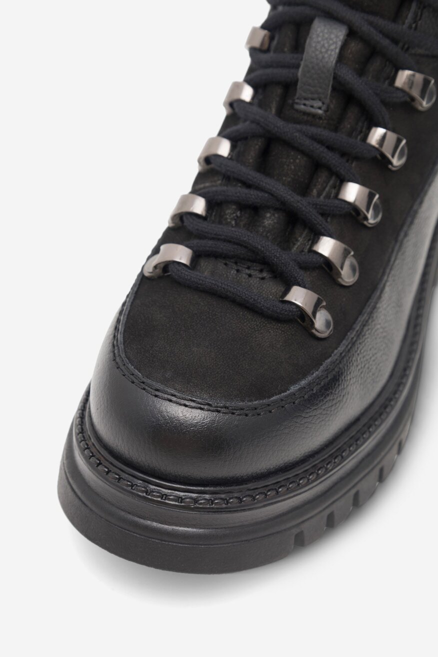 Lasocki - Trzewik skórzane ocieplane - 5905588165231