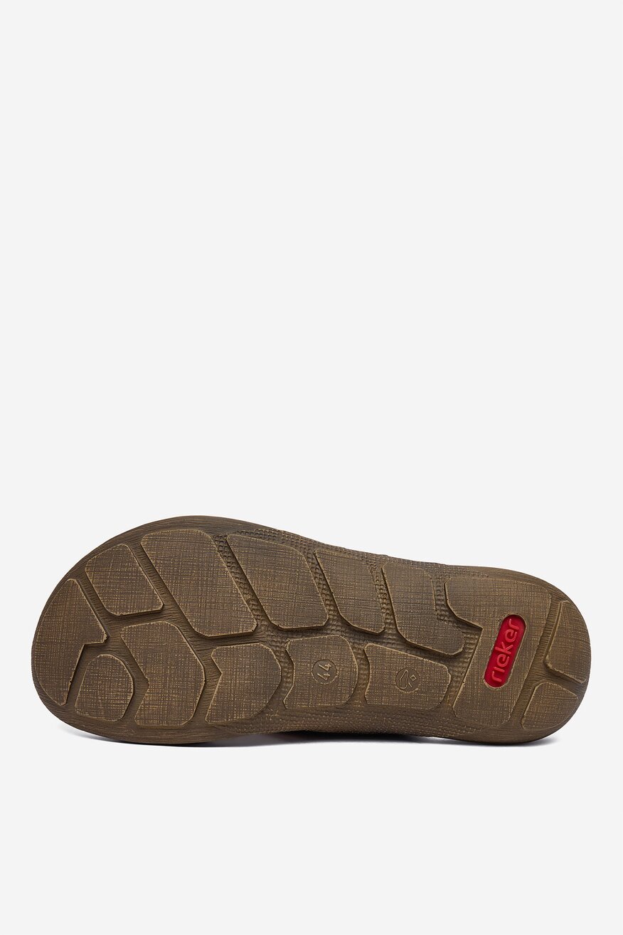 
                Rieker - Klapki skórzane - 5906751770283