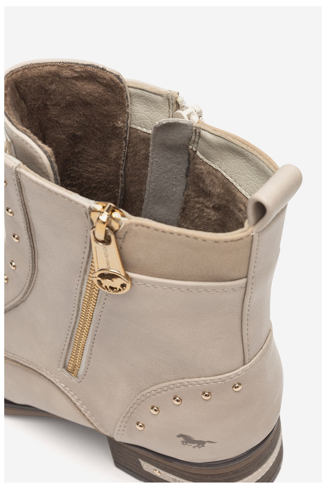 Trzewiki Mustang 1229-522 Biały