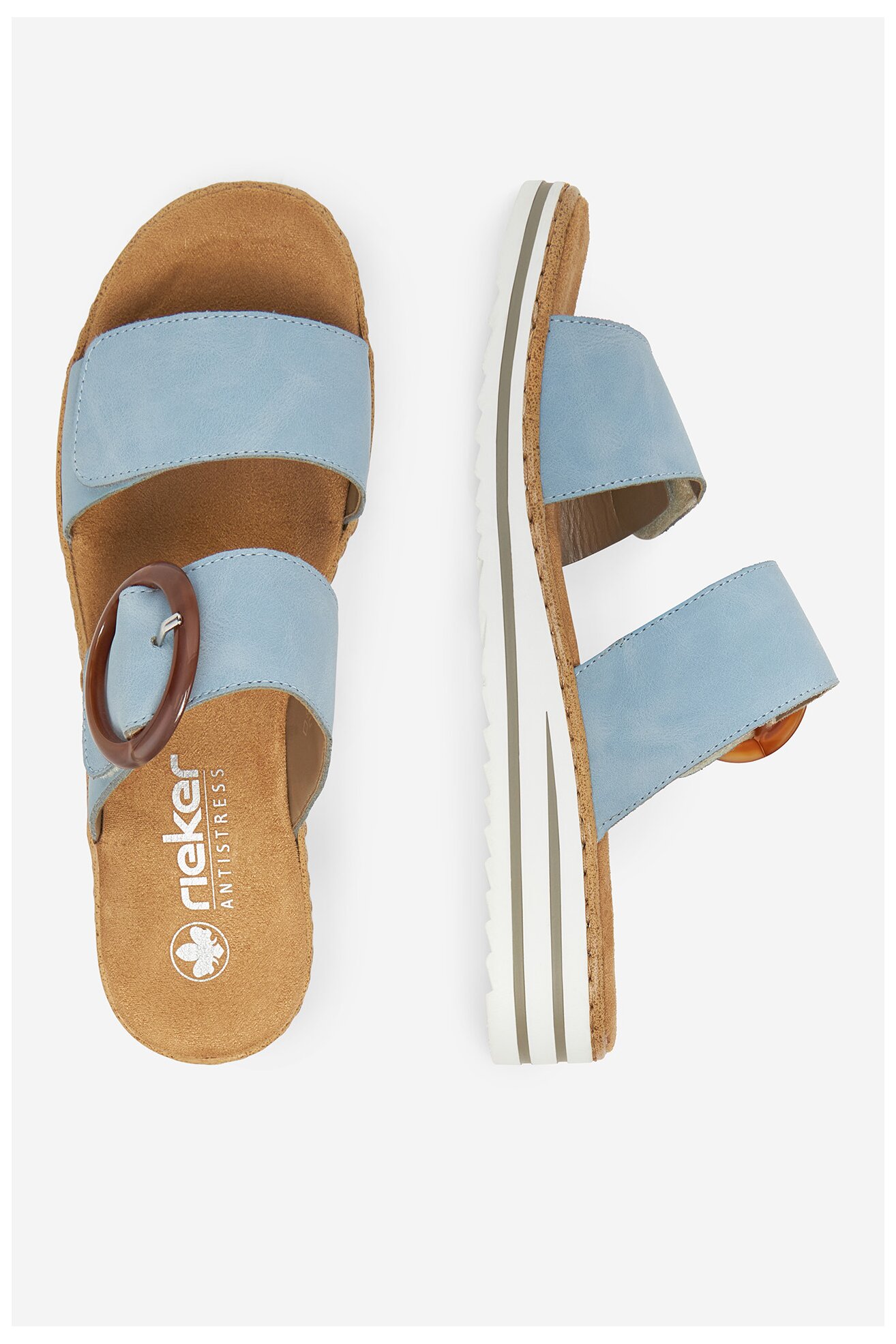 Șlapi Rieker V0692-10 ALBASTRU