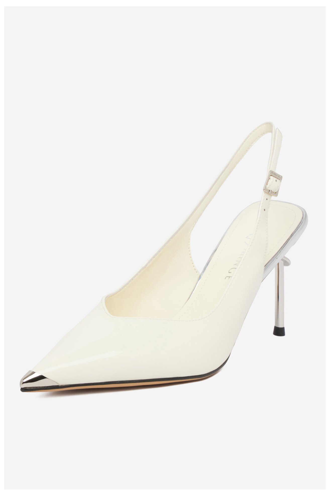 Czółenka EVA MINGE EO-LILLY-LT2131-1-1 Ivory