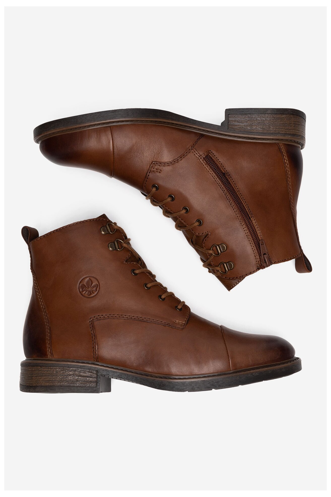 Csizma Rieker 71442-25 FEKETE