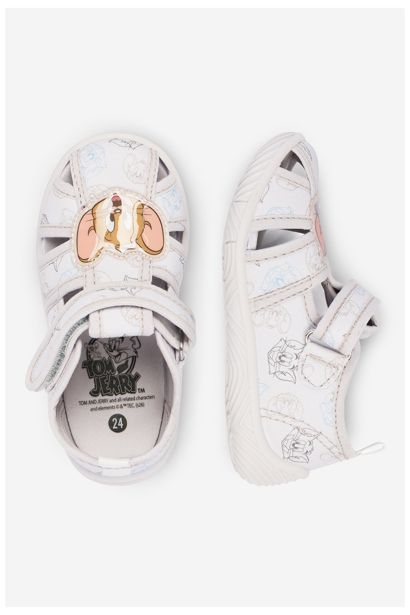 Чехли Tom & Jerry CEO-CM-SS26-211WBTJ СВЕТЛОСИВ