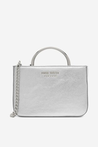 Сумка З Ремінцем NINE WEST CEO-ASTOR VIBE-KY323-1 СРІБНИЙ