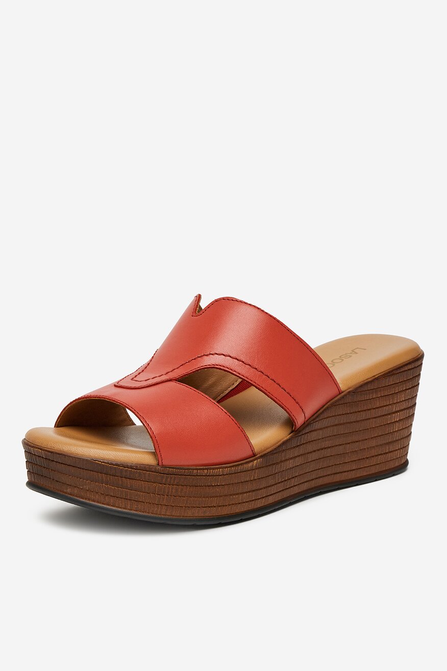 Pantofle Lasocki ČERVENÁ - 5906751020982
