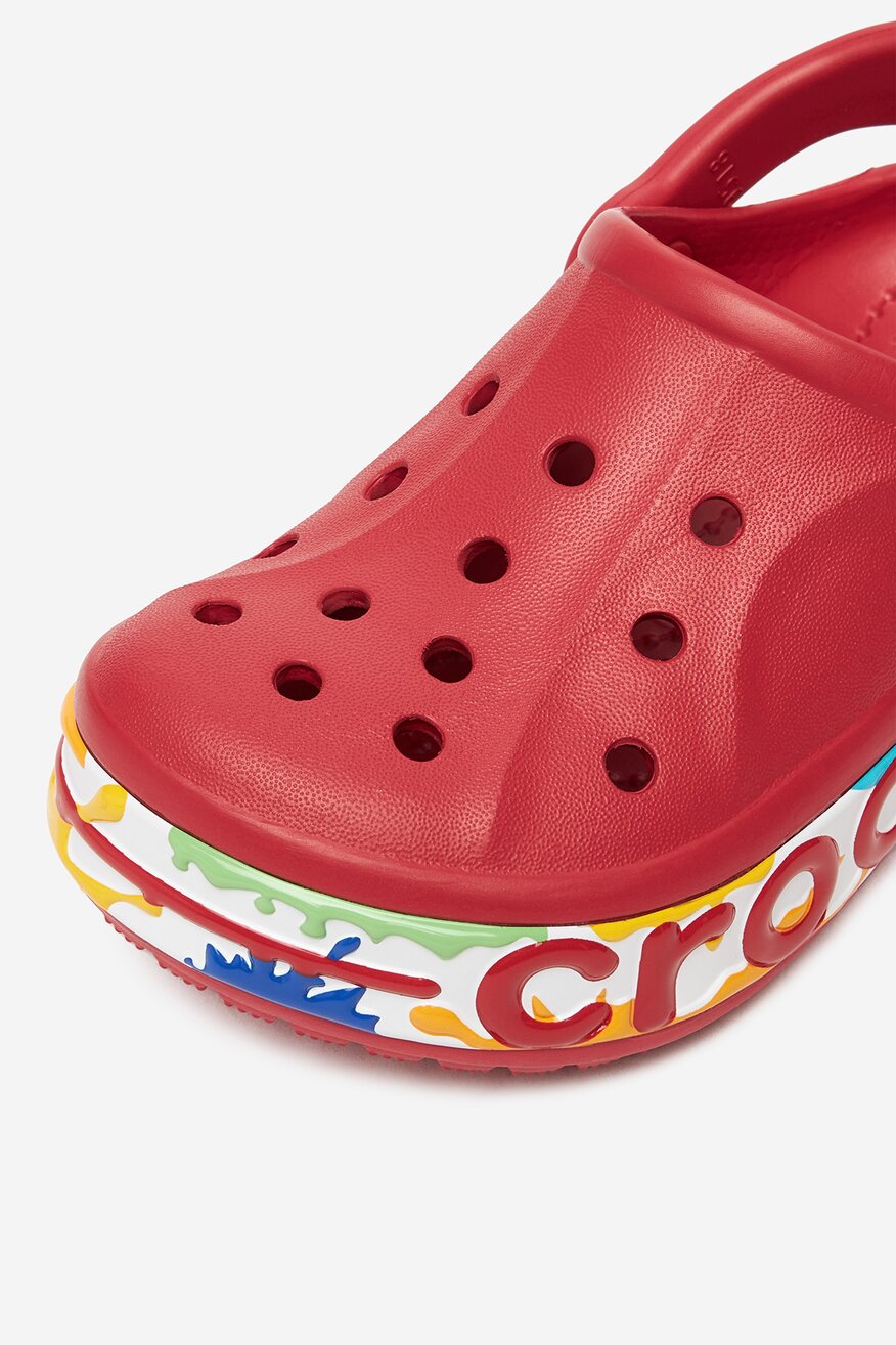 
                        Klapki basenowe Crocs C-BAYABAND CLOG T 211683-6EN Czerwony - 5906751235294