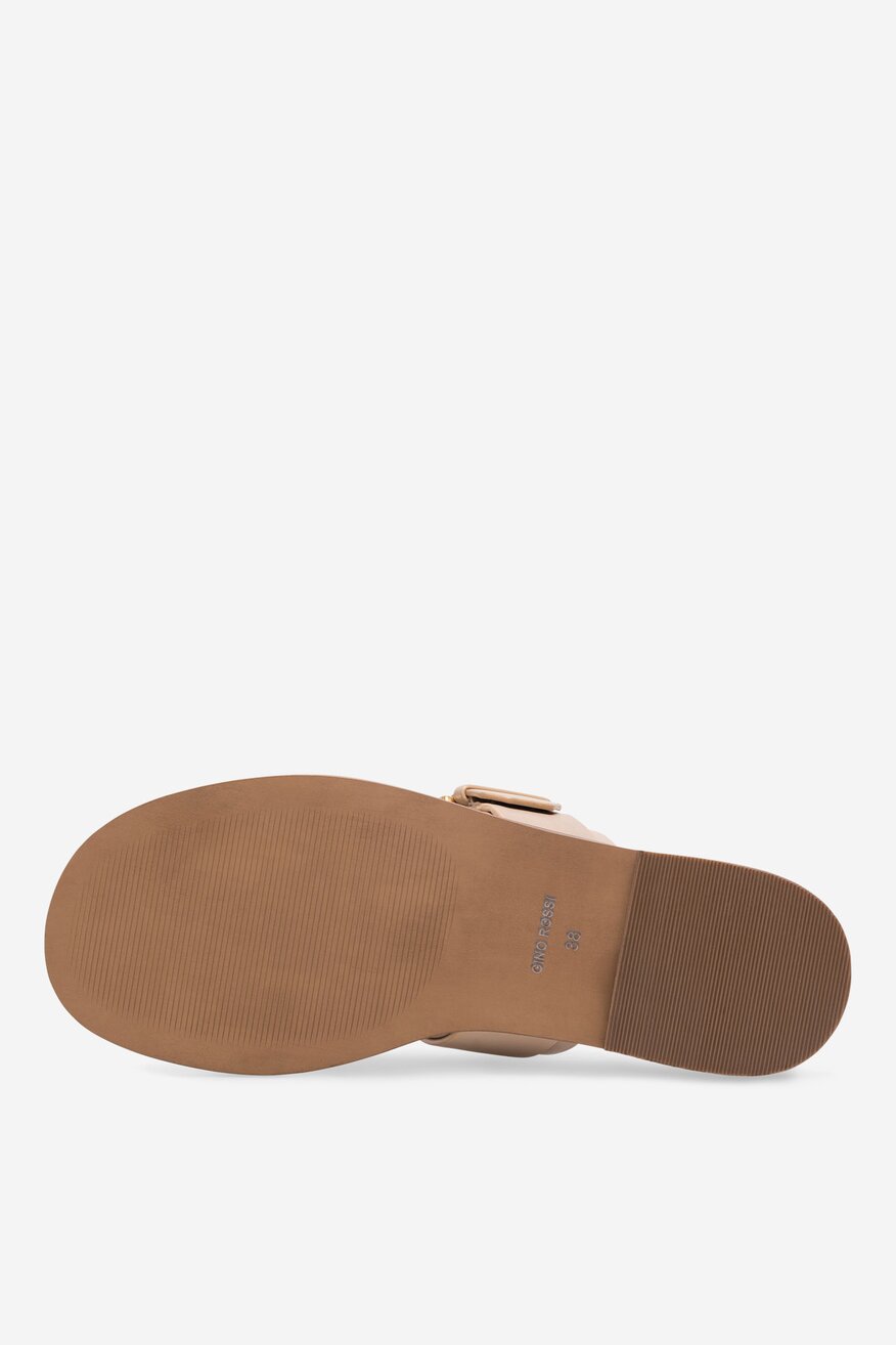 
                Gino Rossi - Skórzane klapki - 5905588344353