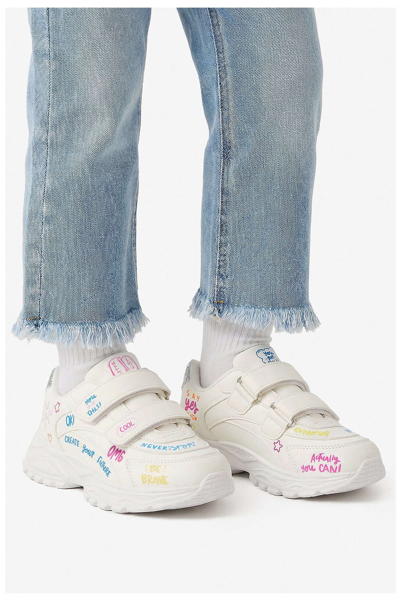 Tornacipő DeeZee CEO -AVO-19627-002 FEHÉR