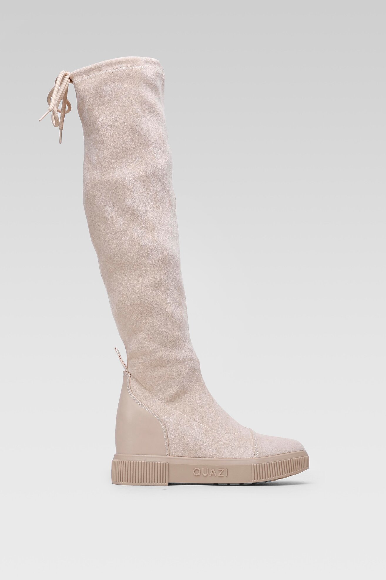 Kozaki Quazi NATTALIE-02 Beżowy