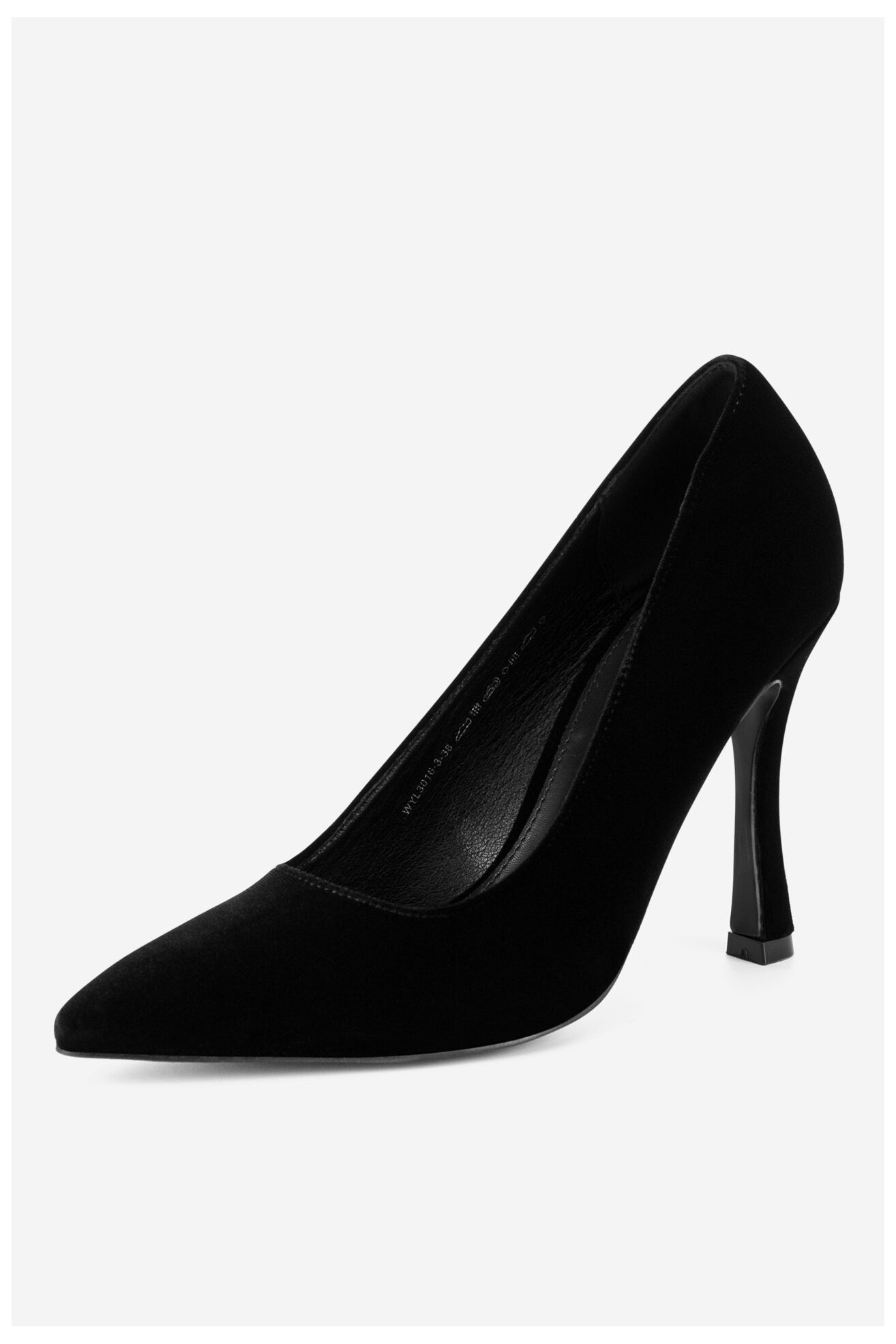 Елегантни обувки Jenny Fairy WYL3016-3 ЧЕРЕН