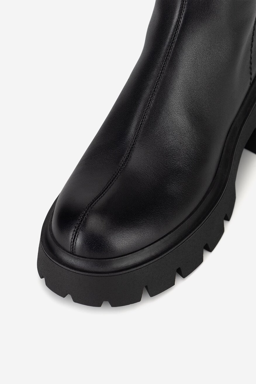 Badura - Botki skórzane - 5905588871132