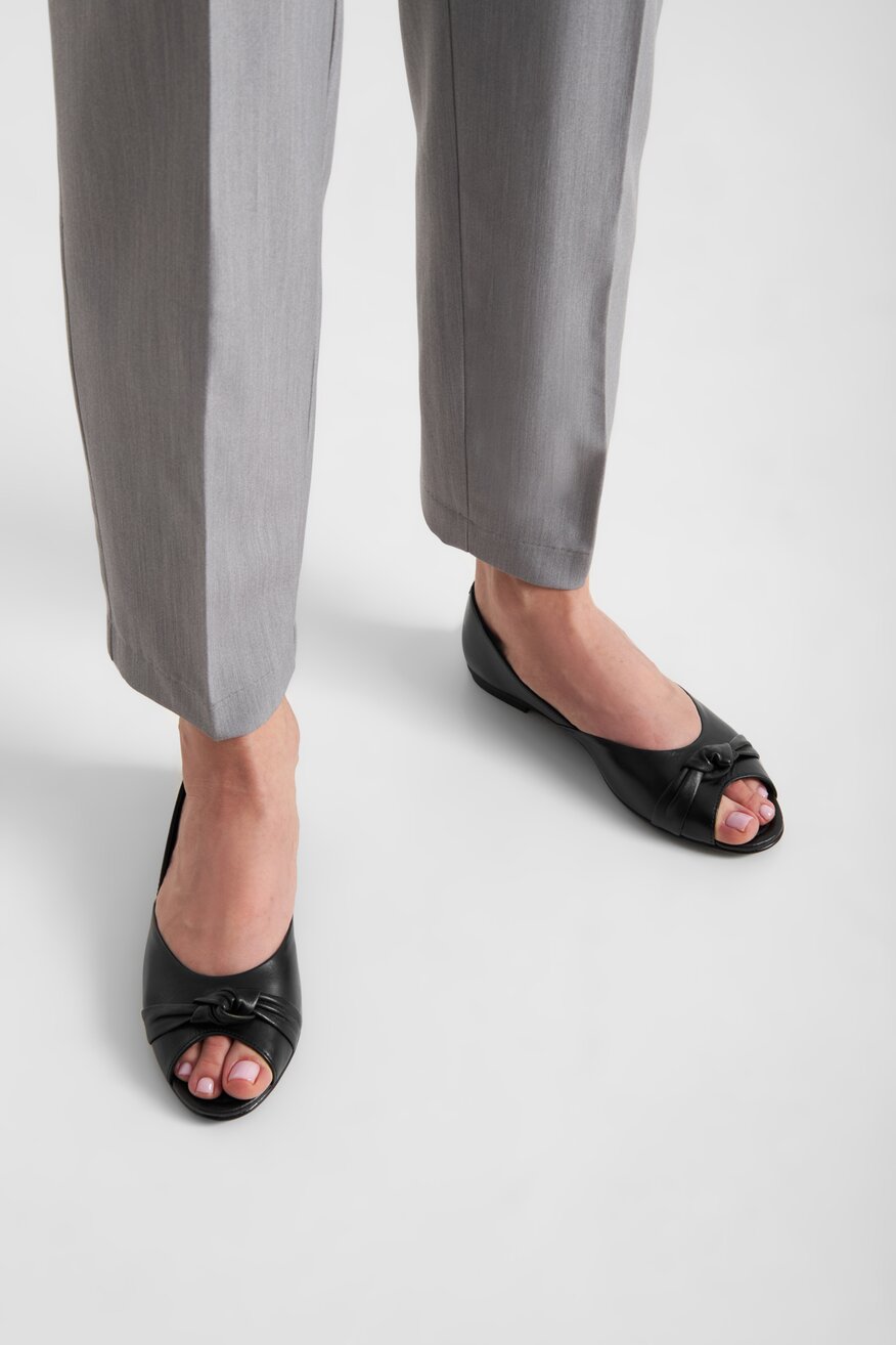 Lasocki - Baleriny skórzane - 5905588686514