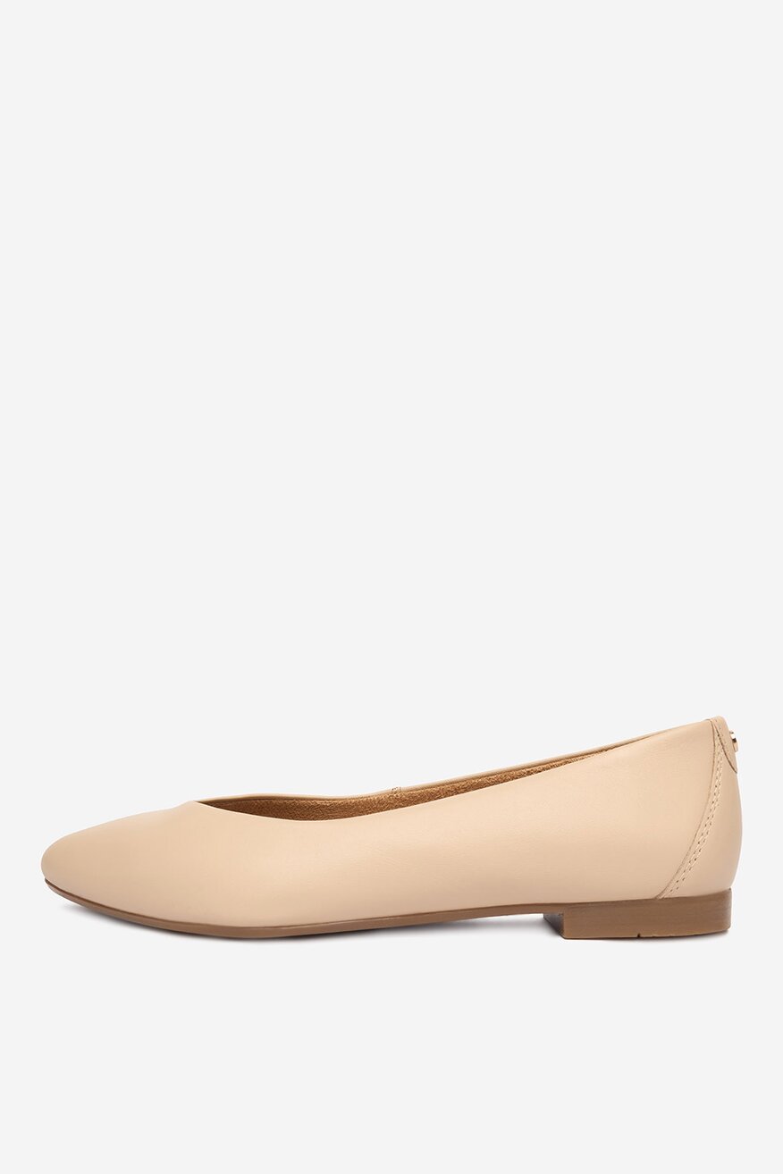 
                Lasocki - Baleriny skórzane - 5906751638316