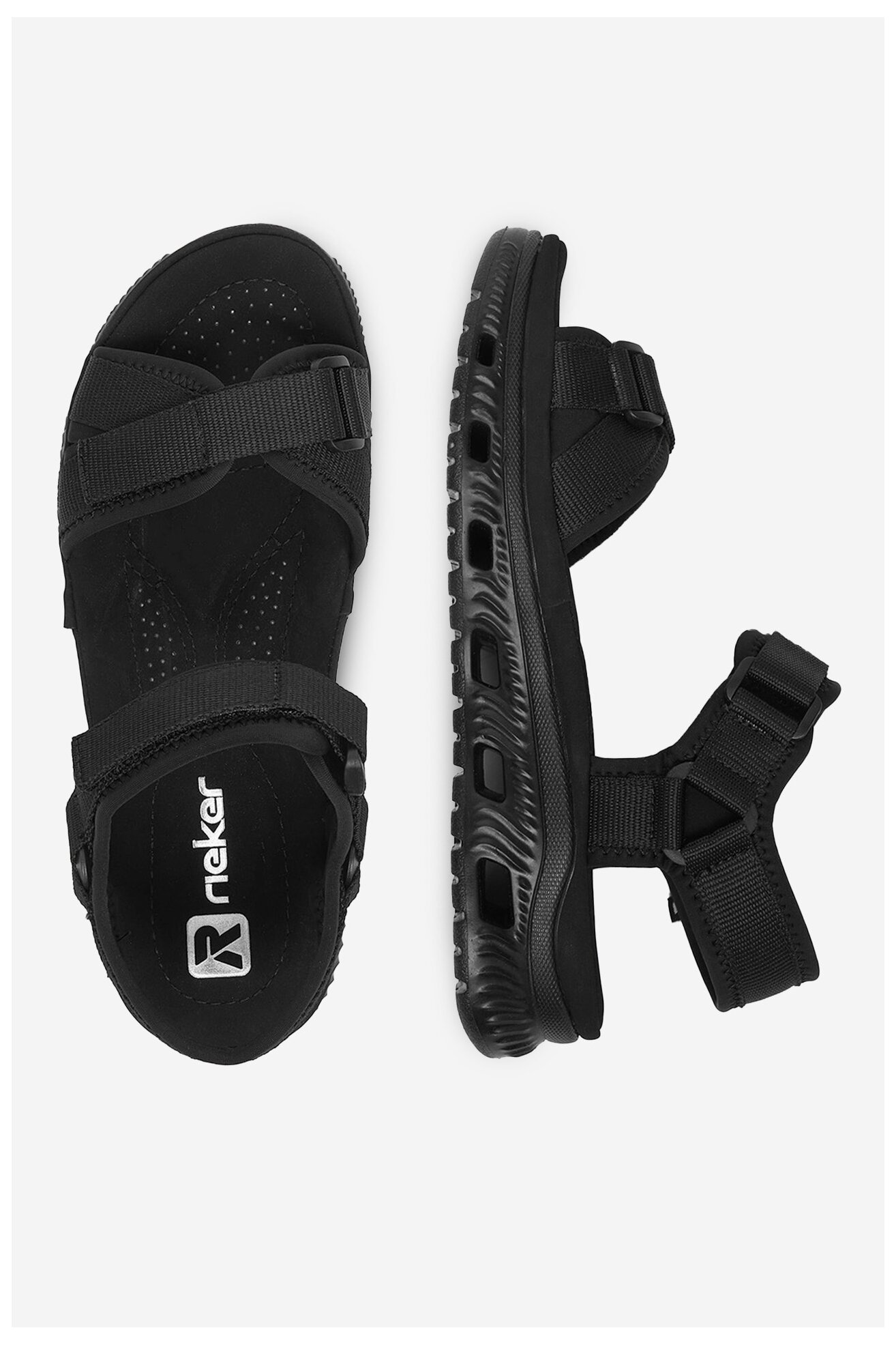 Sandały Rieker CEO-64052-00 Czarny