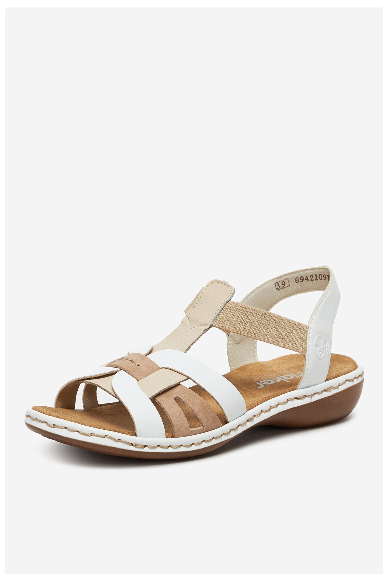 Sandały Rieker CEO-65918-81 Biały