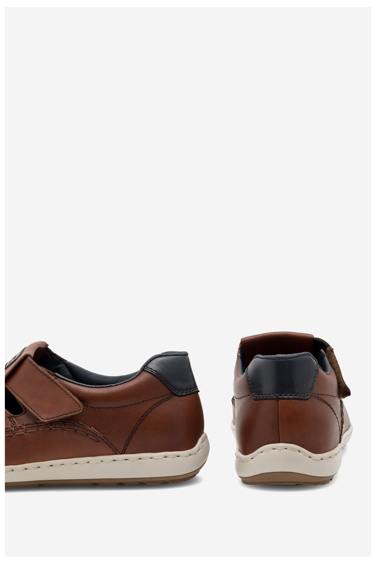 Polobotka Rieker 08838-24 HNĚDÁ