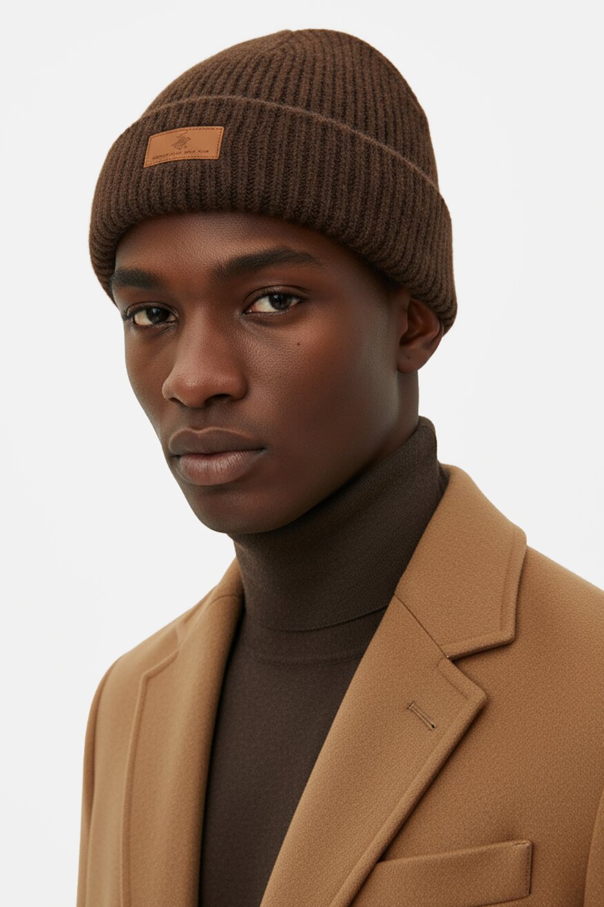 
                        Muška kapa Beverly Hills Polo Club CEO-BHPC-M3-001-AW25 BRAON - 5906751366912