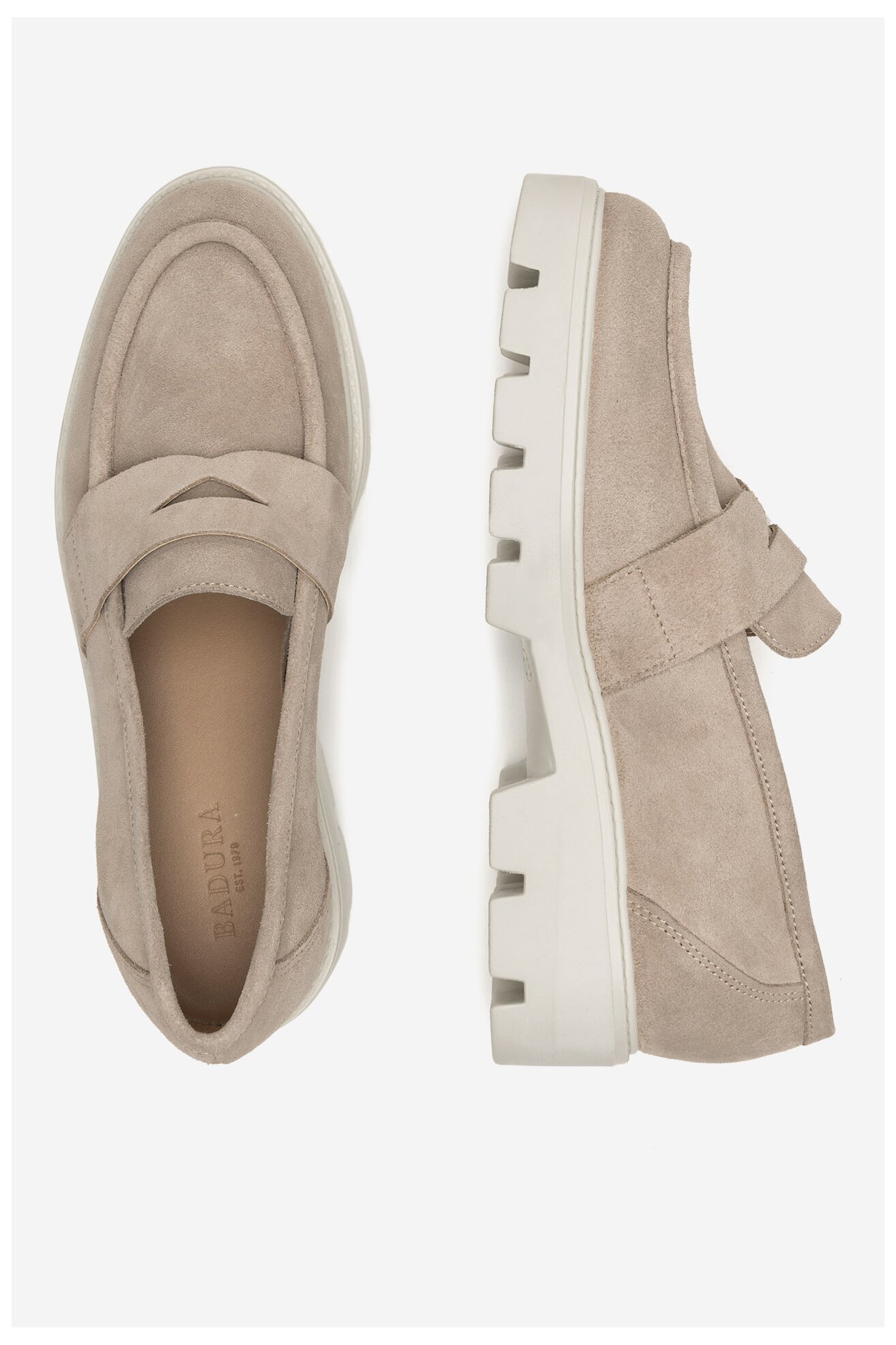 Mokaszin Badura AMANTEA-28180LM BÉZS
