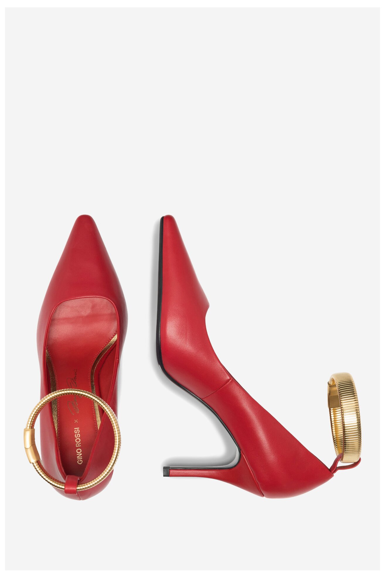 Pantofi cu toc Gino Rossi SUGAR-SLT625-62 ROŞU