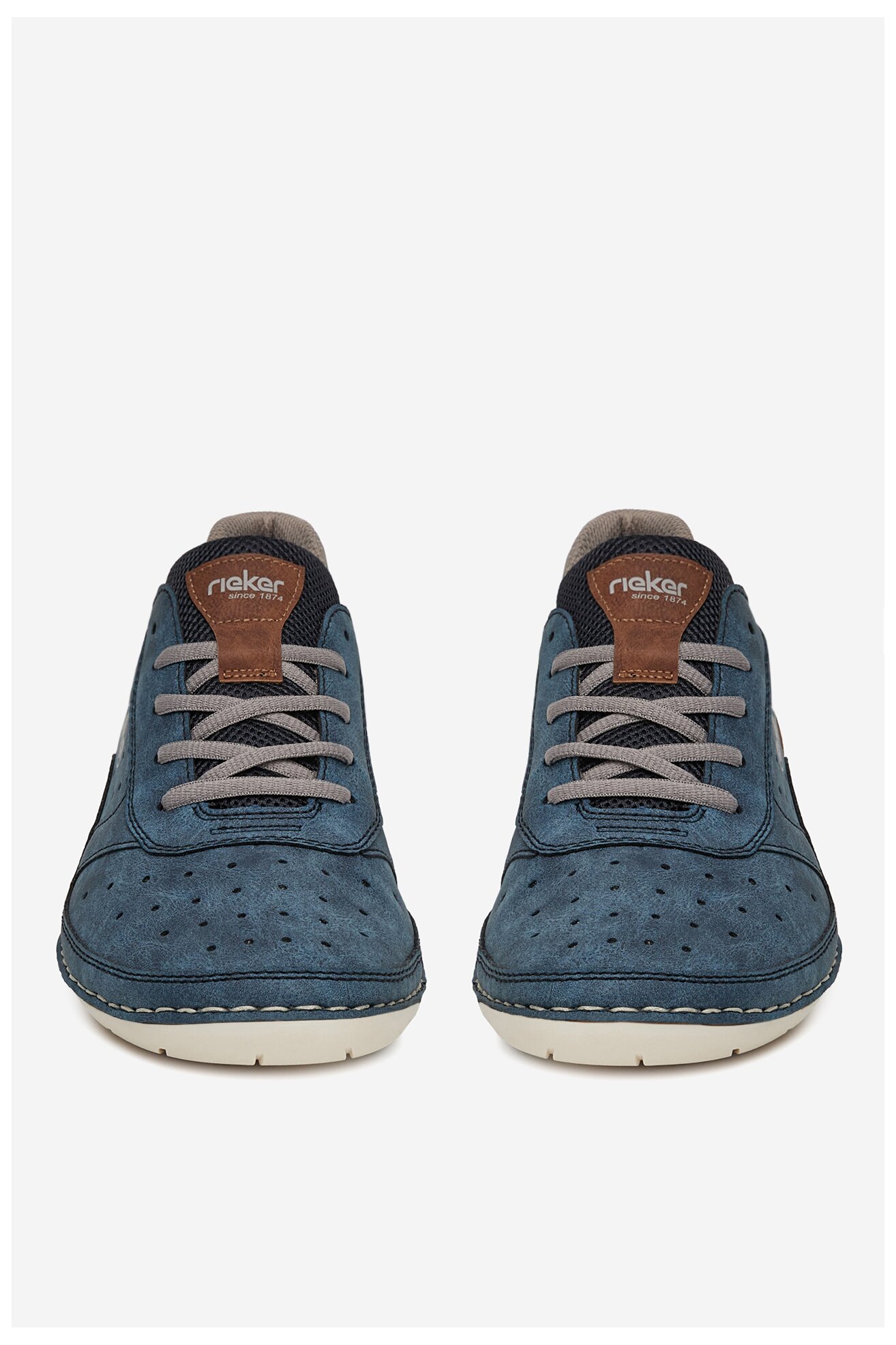 Половинки обувки Rieker 07506-16 КОБАЛТОВО СИНЬО